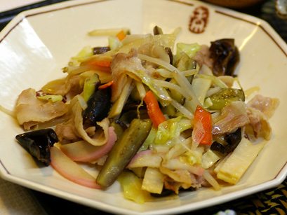 野菜炒め