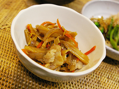 金針菜のキンピラ煮