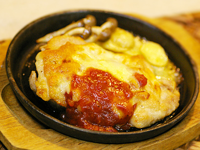 鶏のチーズ焼き