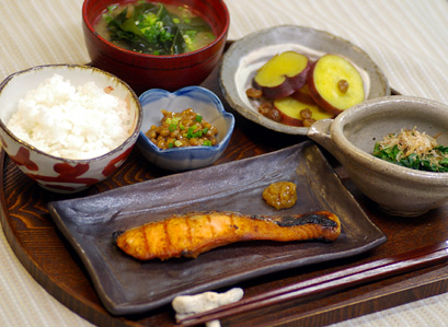 1/21（月）オトナゴハン（焼き魚定食）